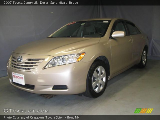 2007 Toyota Camry LE in Desert Sand Mica