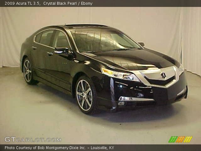 2009 Acura TL 3.5 in Crystal Black Pearl