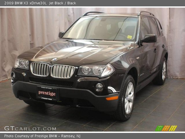 2009 BMW X3 xDrive30i in Jet Black