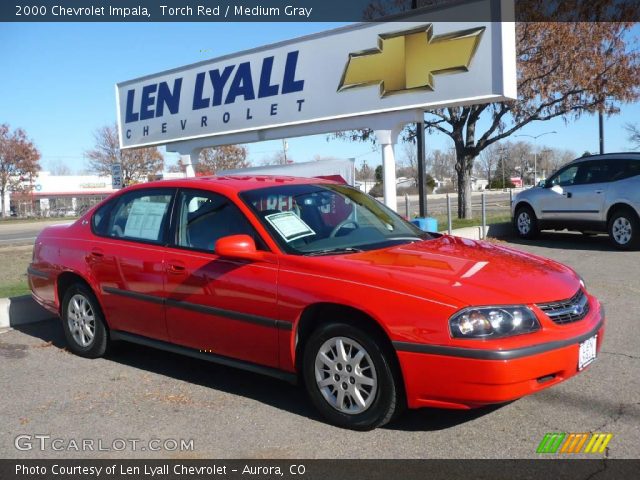 2000 Chevrolet Impala  in Torch Red