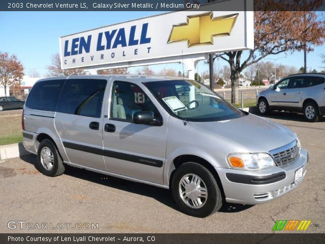 2003 Chevrolet Venture LS in Galaxy Silver Metallic