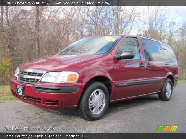 2004 Chevrolet Venture LS in Sport Red Metallic