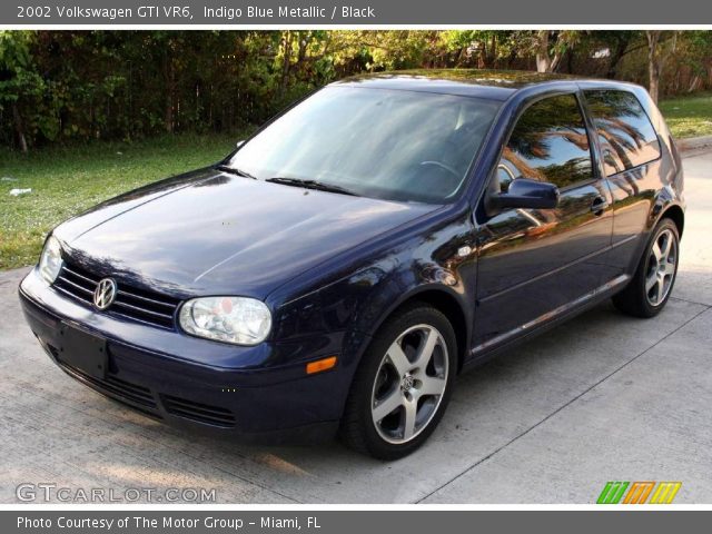 2002 Volkswagen GTI VR6 in Indigo Blue Metallic