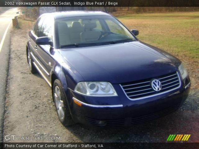 2002 Volkswagen Passat GLX Sedan in Indigo Blue Pearl