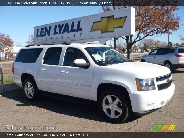 2007 Chevrolet Suburban 1500 LTZ 4x4 in Summit White