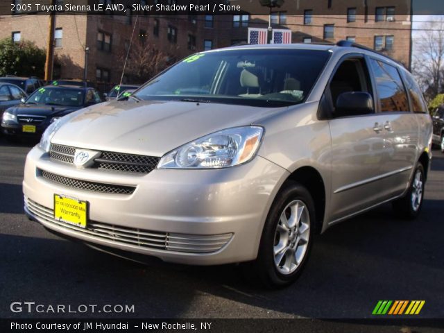 2005 Toyota Sienna LE AWD in Silver Shadow Pearl