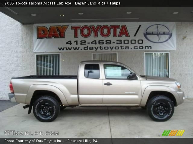 2005 Toyota Tacoma Access Cab 4x4 in Desert Sand Mica