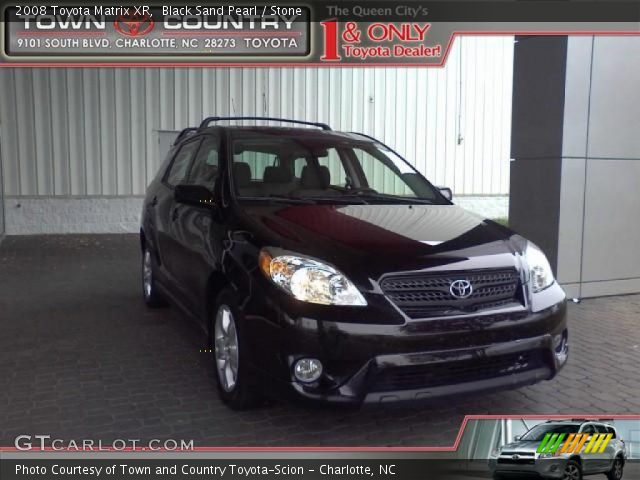 2008 Toyota Matrix XR in Black Sand Pearl