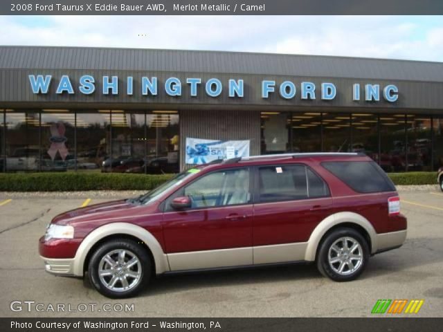 2008 Ford Taurus X Eddie Bauer AWD in Merlot Metallic