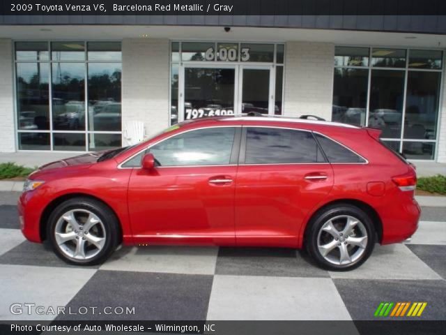 2009 Toyota Venza V6 in Barcelona Red Metallic