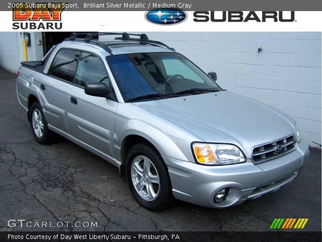 2005 Subaru Baja Sport in Brilliant Silver Metallic