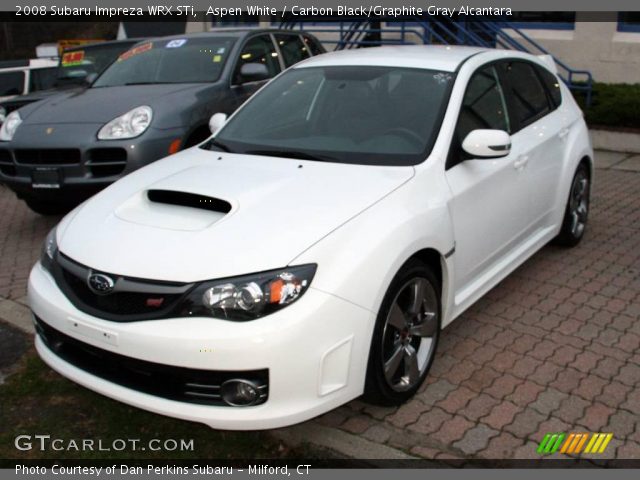 2008 Subaru Impreza WRX STi in Aspen White