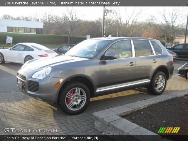 2004 Porsche Cayenne Turbo in Titanium Metallic