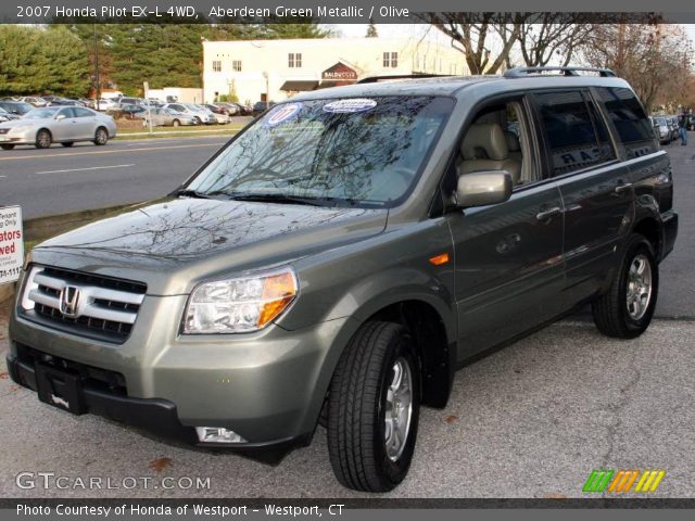 2007 Honda Pilot EX-L 4WD in Aberdeen Green Metallic