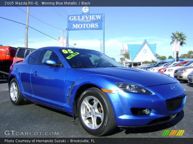 2005 Mazda RX-8  in Winning Blue Metallic