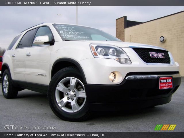 2007 GMC Acadia SLT AWD in Summit White