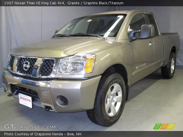 2007 Nissan Titan XE King Cab 4x4 in Granite
