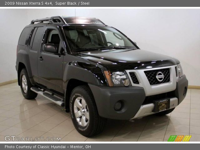 2009 Nissan Xterra S 4x4 in Super Black