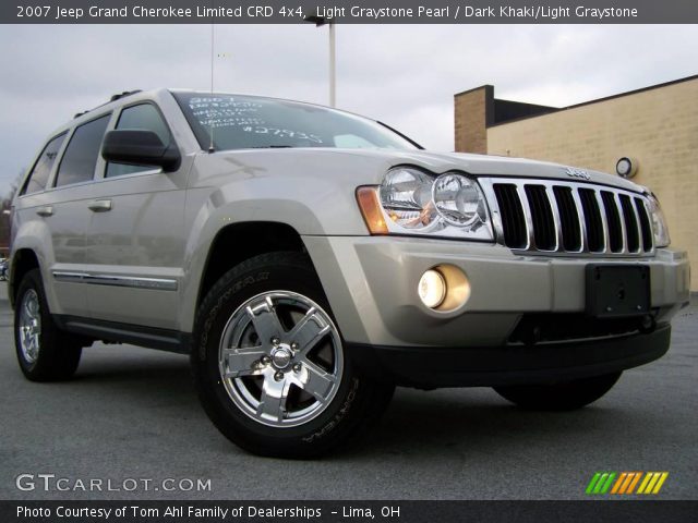 Light Graystone Pearl 2007 Jeep Grand Cherokee Limited Crd