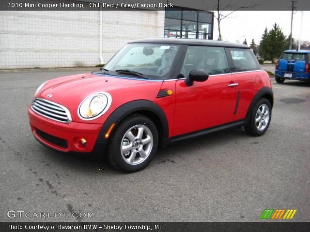 2010 Mini Cooper Hardtop in Chili Red