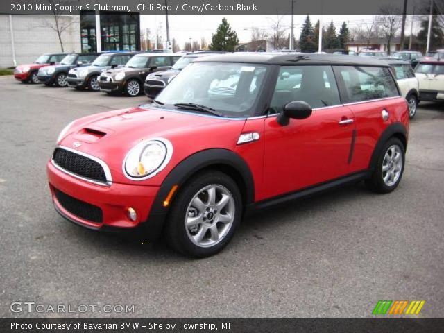2010 Mini Cooper S Clubman in Chili Red