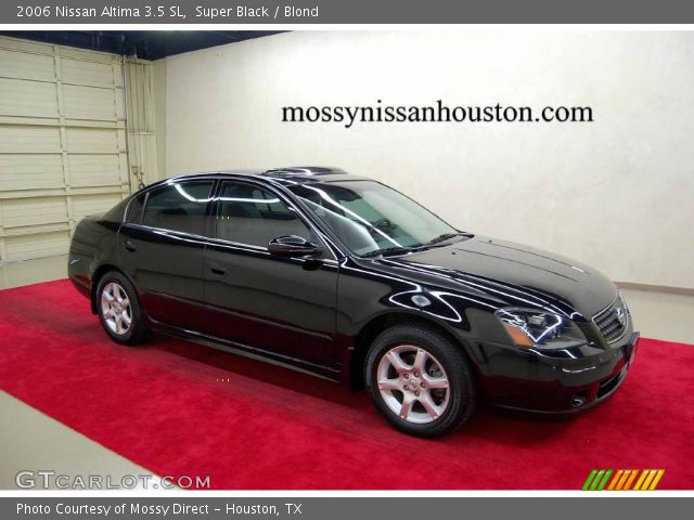 2006 Nissan Altima 3.5 SL in Super Black