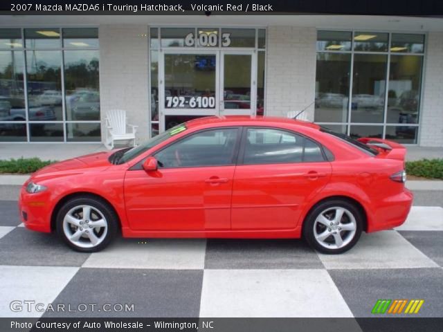 2007 Mazda MAZDA6 i Touring Hatchback in Volcanic Red