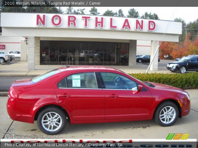 2010 Mercury Milan I4 in Sangria Red Metallic