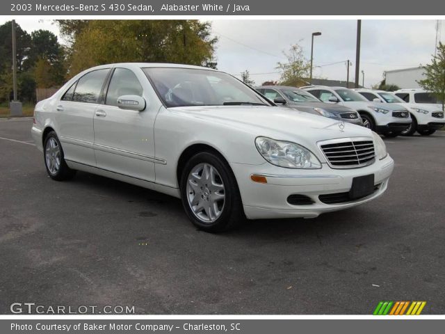 2003 Mercedes-Benz S 430 Sedan in Alabaster White