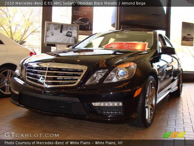 2010 Mercedes-Benz E 63 AMG Sedan in Obsidian Black Metallic