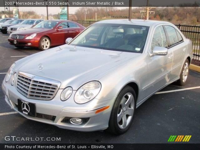 2007 Mercedes-Benz E 550 Sedan in Iridium Silver Metallic