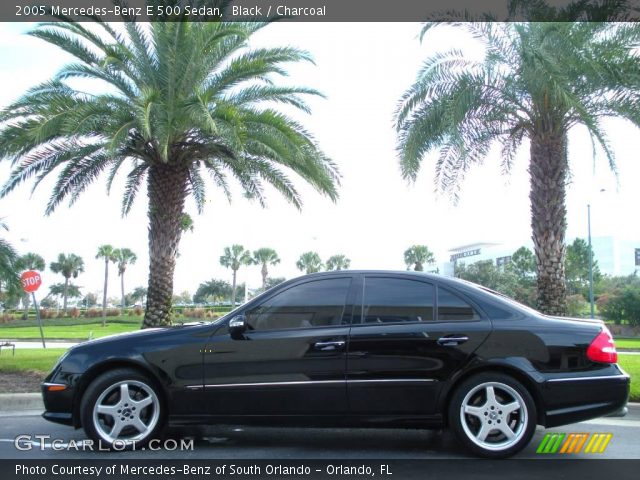 2005 Mercedes-Benz E 500 Sedan in Black