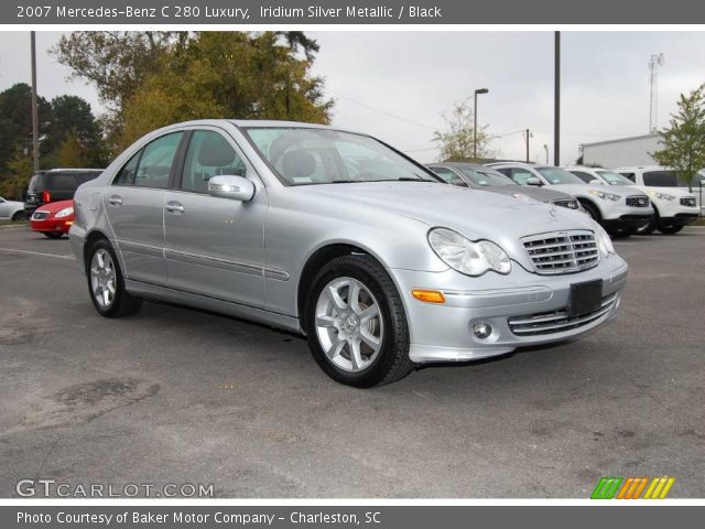 2007 Mercedes-Benz C 280 Luxury in Iridium Silver Metallic