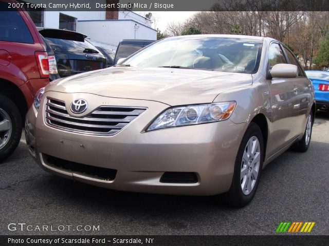 2007 Toyota Camry Hybrid in Desert Sand Mica
