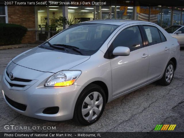 2007 Toyota Yaris Sedan in Silver Streak Mica