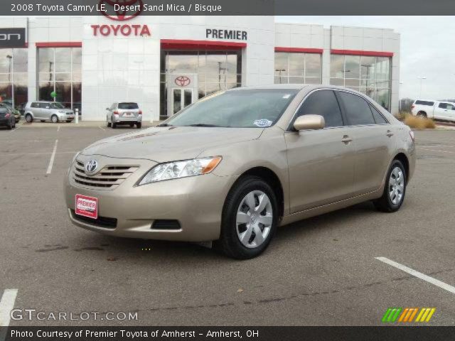 2008 Toyota Camry LE in Desert Sand Mica