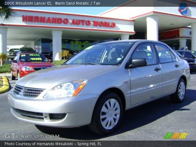 2006 Mitsubishi Lancer ES in Warm Sand Metallic