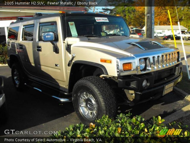 2005 Hummer H2 SUV in Pewter Metallic