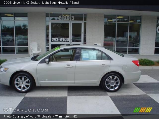 2008 Lincoln MKZ Sedan in Light Sage Metallic