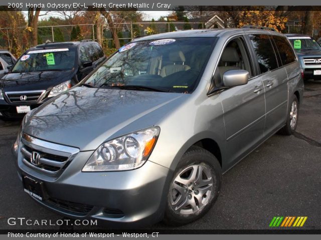 2005 Honda Odyssey EX-L in Slate Green Metallic