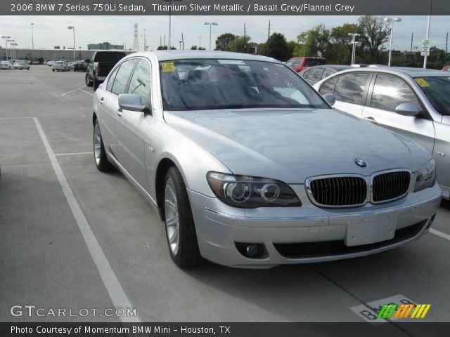 2006 Bmw 750li silver