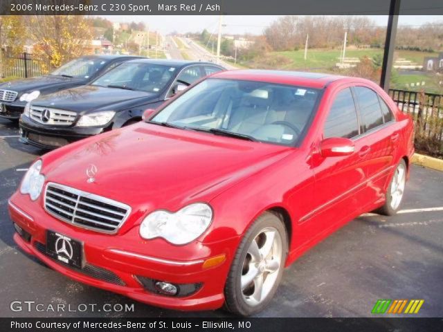 2006 Mercedes-Benz C 230 Sport in Mars Red