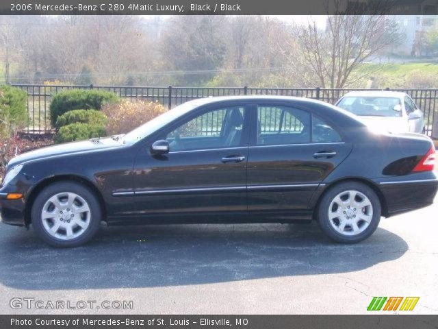 2006 Mercedes-Benz C 280 4Matic Luxury in Black