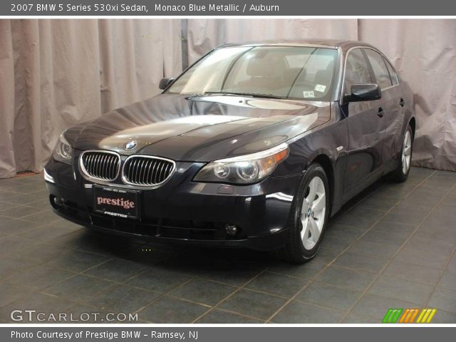 2007 BMW 5 Series 530xi Sedan in Monaco Blue Metallic