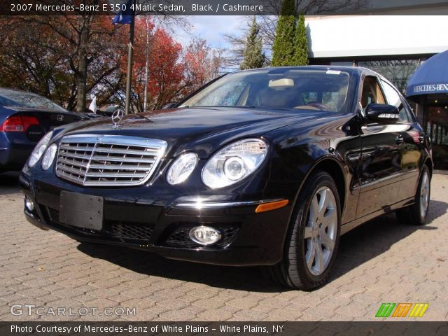 2007 Mercedes-Benz E 350 4Matic Sedan in Black