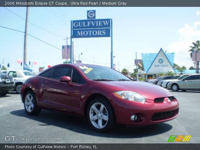 2006 Mitsubishi Eclipse GT Coupe in Ultra Red Pearl