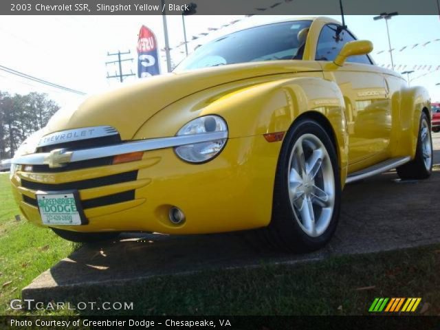 2003 Chevrolet SSR  in Slingshot Yellow