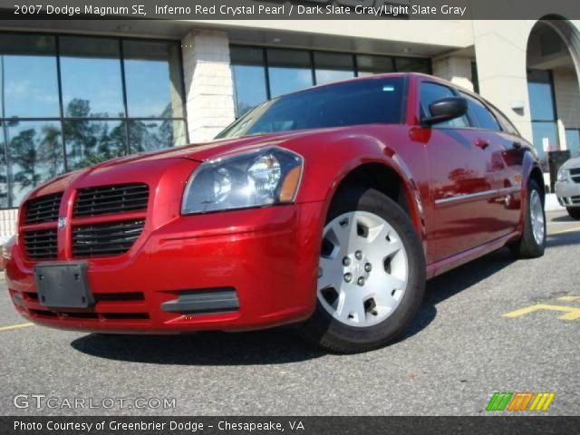 2007 Dodge Magnum SE in Inferno Red Crystal Pearl