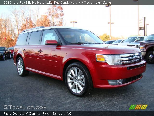 2010 Ford Flex SEL EcoBoost AWD in Red Candy Metallic