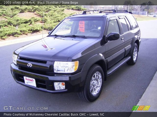 2003 Infiniti QX4 4x4 in Black Obsidian